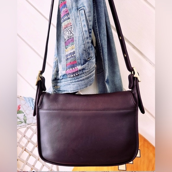 COACH VINTAGE PATRICIA’S LEGACY BROWN CROSSBODY BAG 9951 - Picture 4 of 17